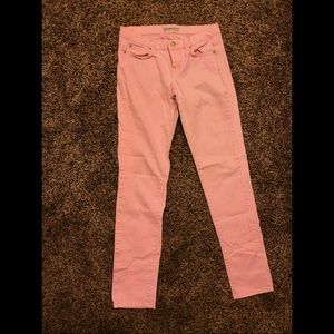 Cielo baby pink jeans. size 7 (28)